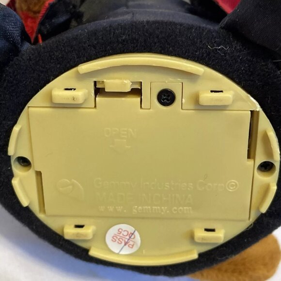 Scooby Doo Red Tuxedo Animated Singing Dancing Plush 2005 How Do Fools Fall In L - Picture 7 of 9